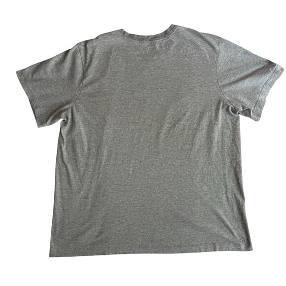 Nike Baseball T-Shirt Men’s XL Gray Red Swoosh Logo Dri-FIT Athletic Tee - Picture 2 of 7